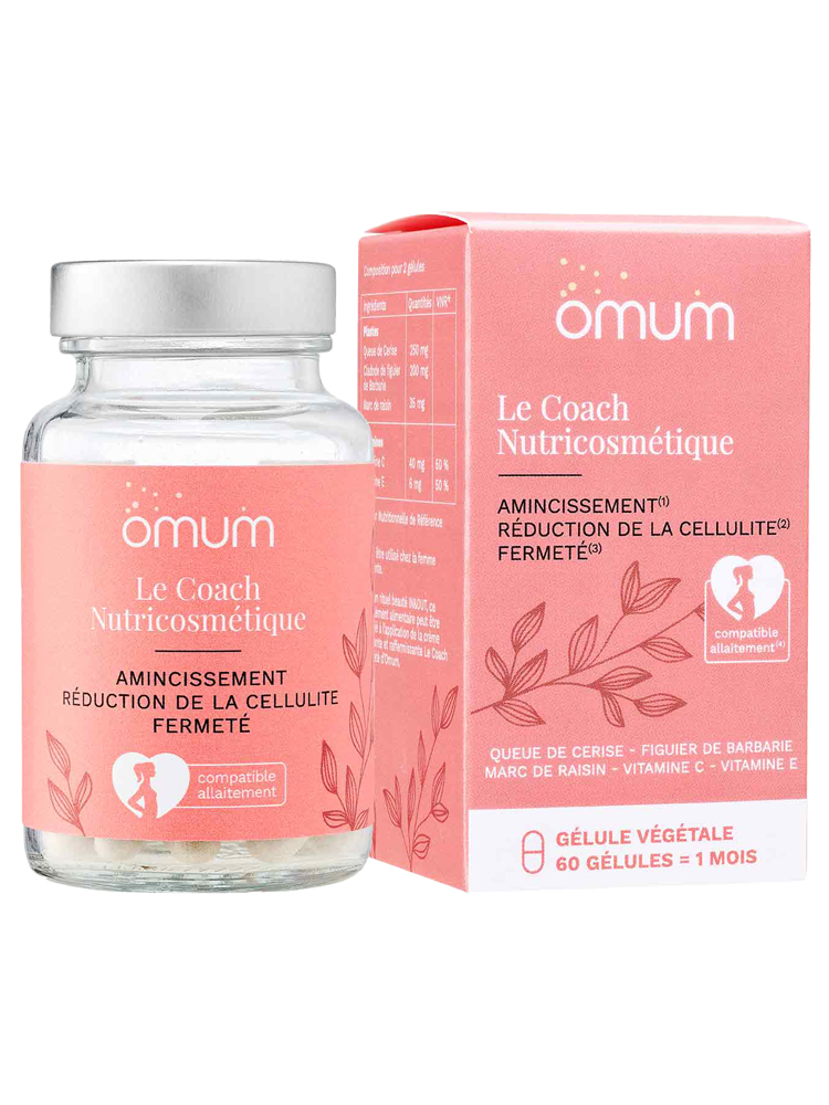 Omum le Coach Nutricosmétique : Complément Alimentaire Pour Affiner la Silhouette - 60 Gélules
